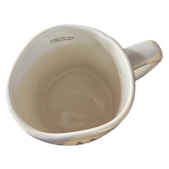 Rae Dunn Iridescent "Candy Hearts" Mug Valentines Day Coffee Tea Cup RARE Colle - Picture 4 of 7